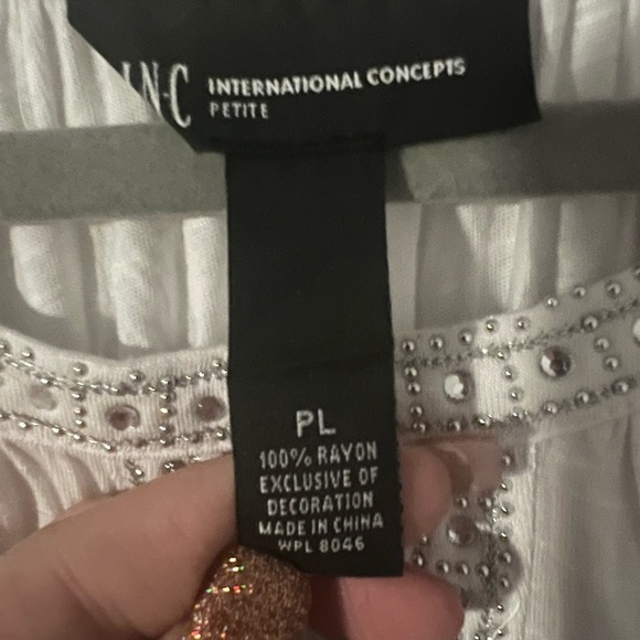 Inc international blouse size LP NWT - Picture 4 of 11